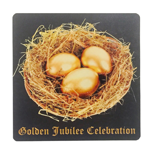 Self-Adhesive Labels-Golden Jubilee Celebration