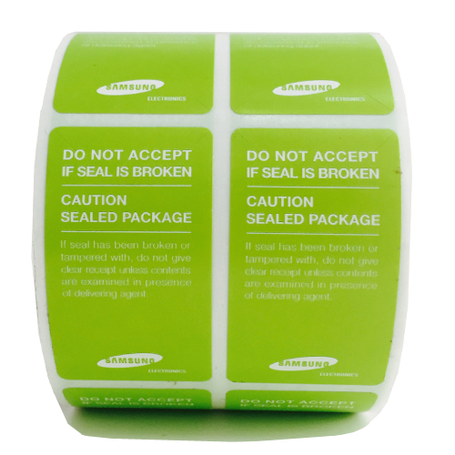  Self-Adhesive Labels- Samsung Caution Label