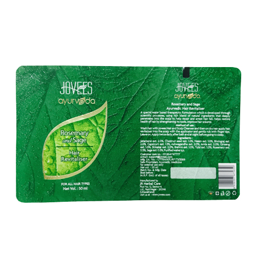 JOVEES Hair Revitaliser Label