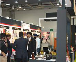 	 Any Graphics displays array of products at Packplus 2012
