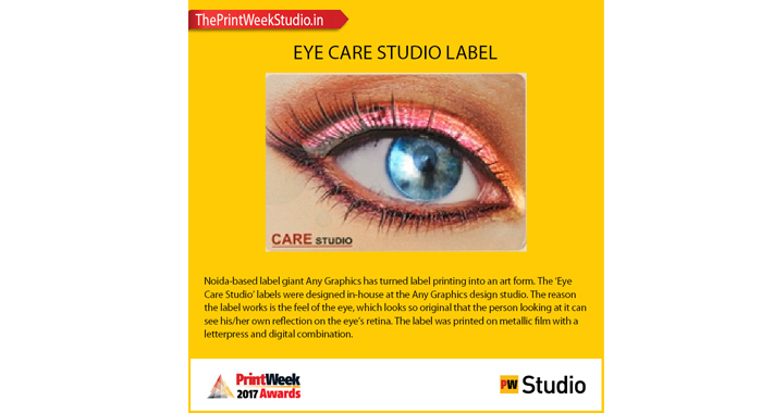 Eye care studio label